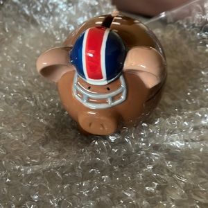 NWT Russ football piggy bank